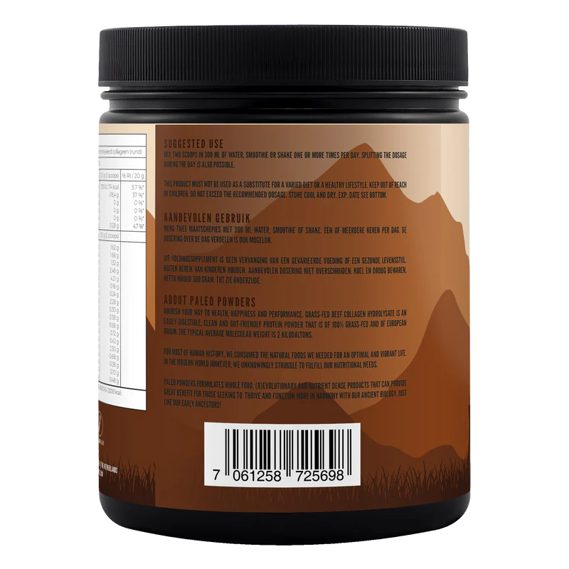 Kollagen-Hydrolysat - Grasgefüttertes Rindern - 500g