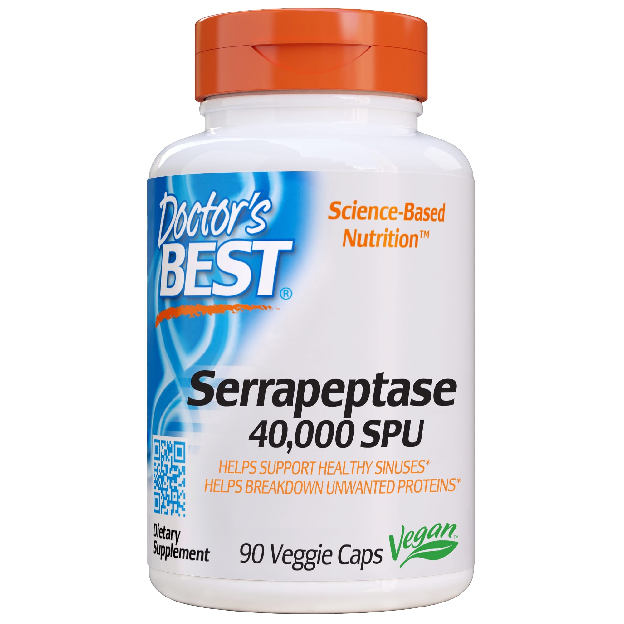 Doctor's Best - Serrapeptase - 40.000 units