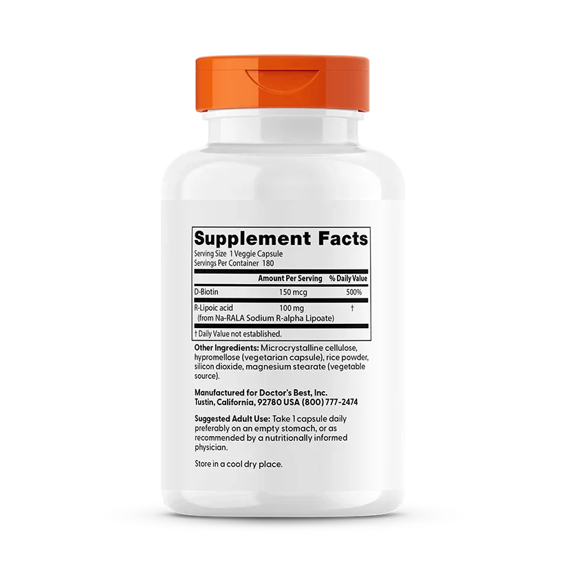 R-alpha-Liponsäure mit BioEnhanced® Na-RALA