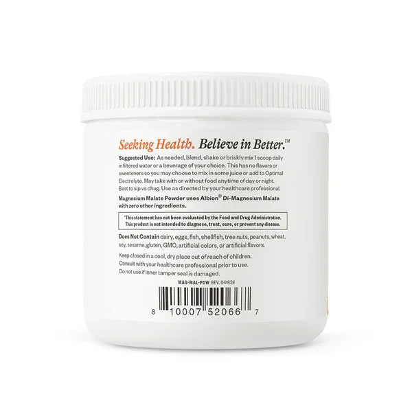 Magnesium Malat Pulver – 250 Gramm