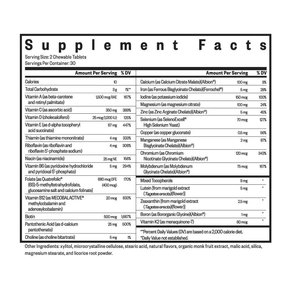 Optimal Multivitamine - 60 Kautabletten