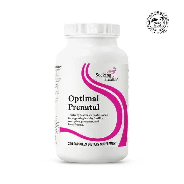 Optimal Prenatal capsules – verpakking met 240 capsules
