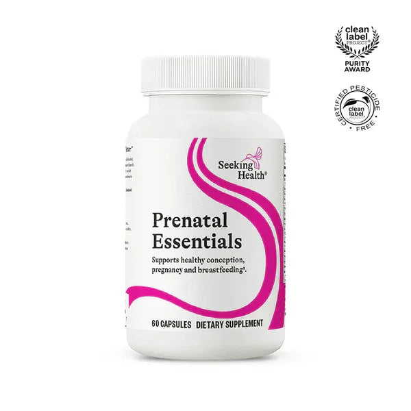 Essentiële prenatale voedingsstoffen Seeking Health 60 capsules