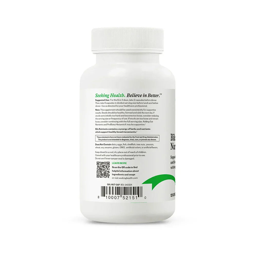 Bile Nutrients - 120 Kapseln