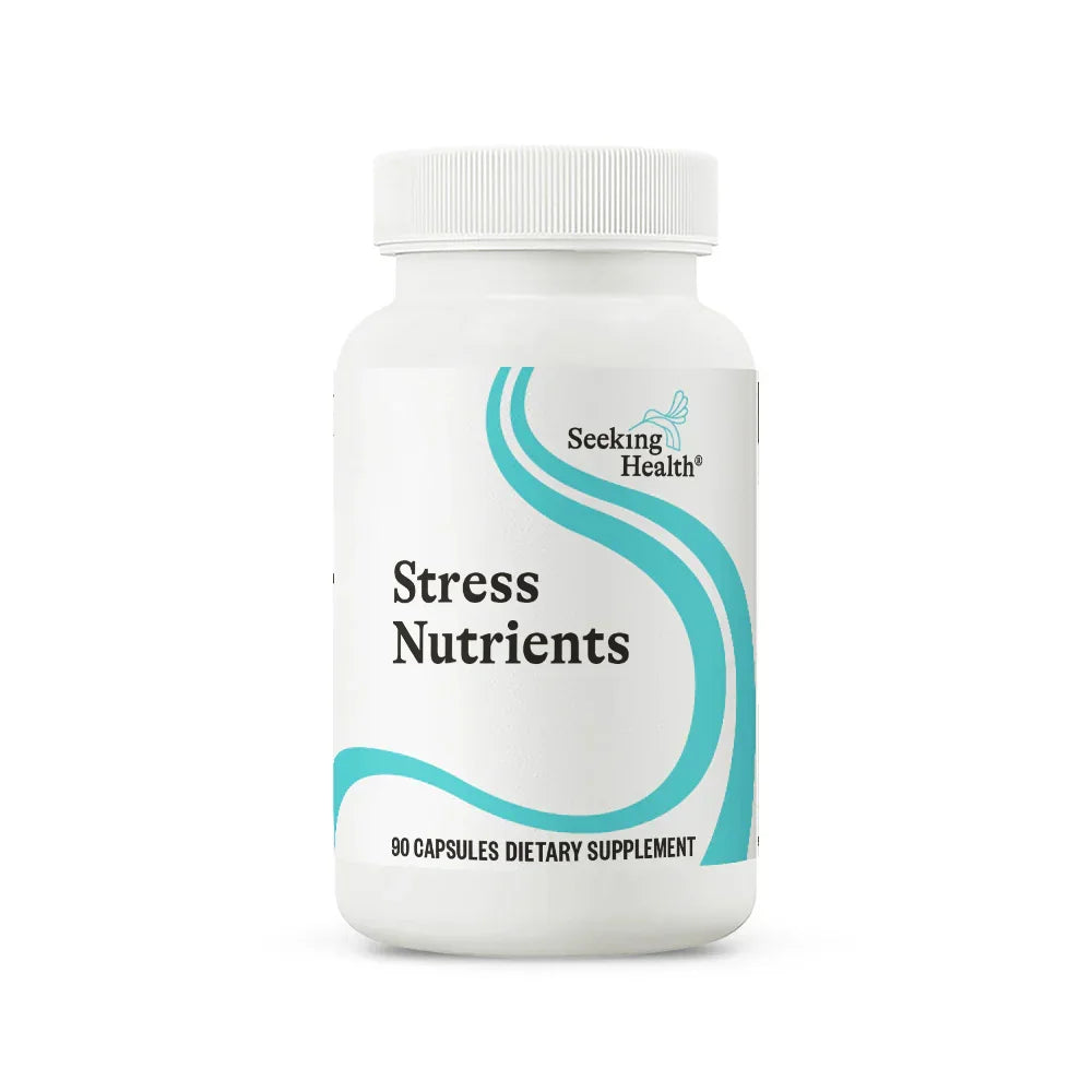 Stress Nutrients capsules - verpakking met 90 capsules