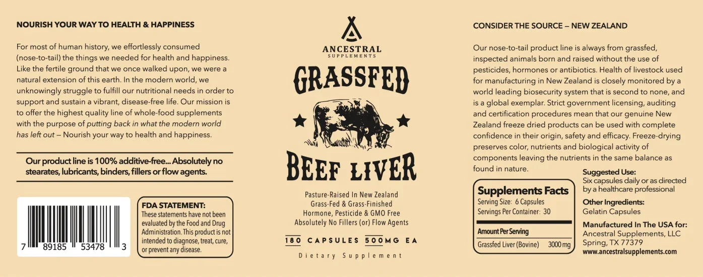 Runderlever - Grasgevoerd - Ergomax