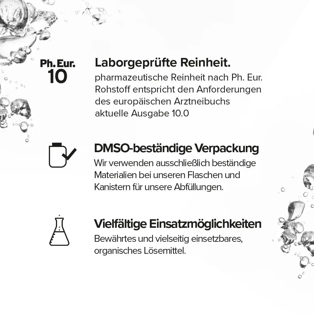 DMSO (Dimethylsulfoxid) 99,9 %