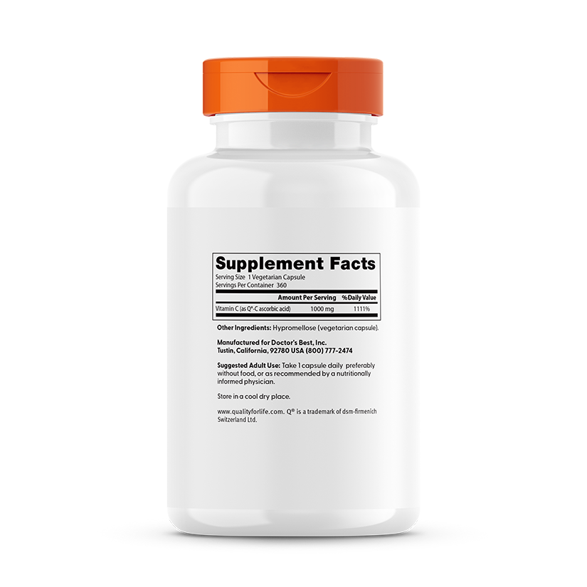 Vitamine C - Quali®-C - 1000 mg - 360 capsules