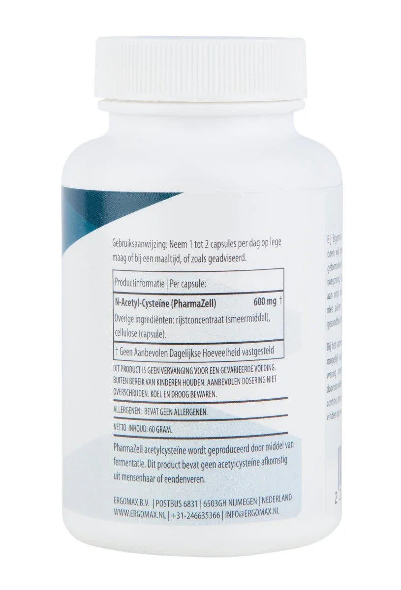 N Acetylcysteïne - Pharmazell - Ergomax