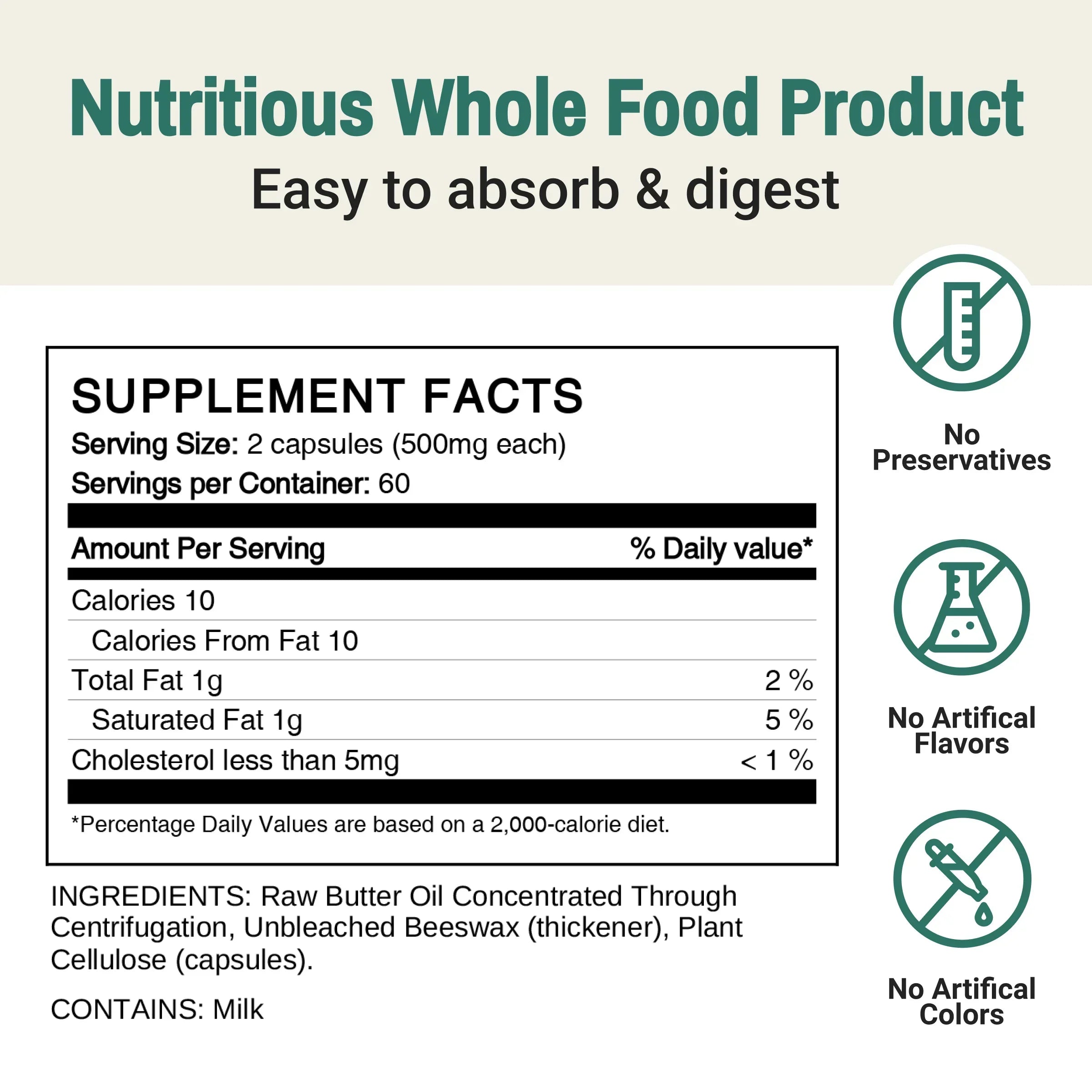 Butterölkonzentrat - Kapseln