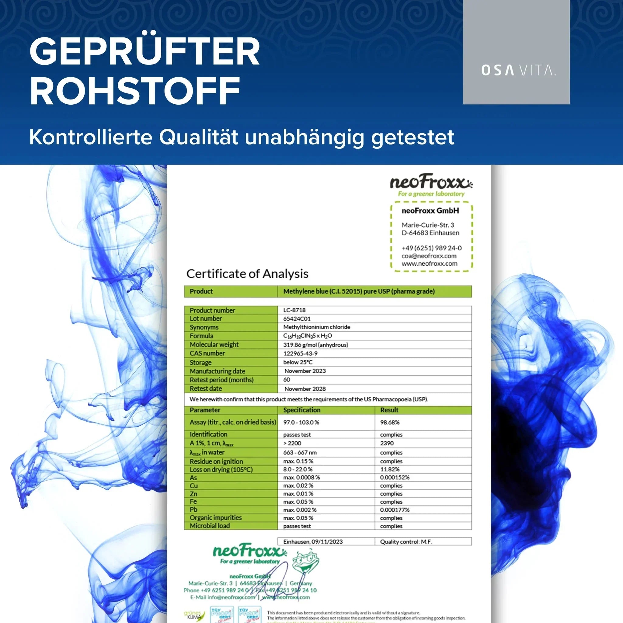 Methylene Blue Solution 1%