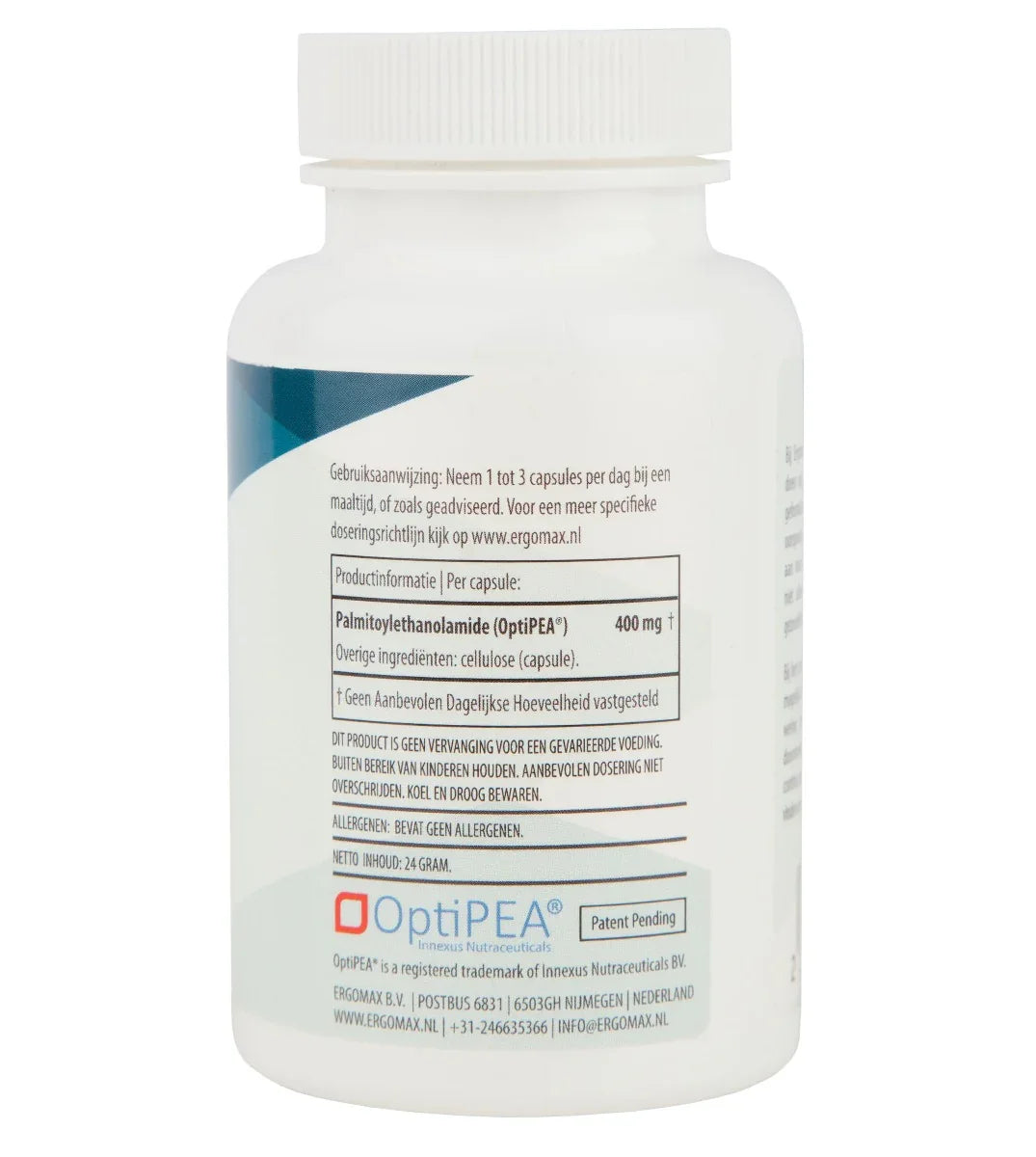 Palmitoylethanolamide (PEA) - OptiPEA® - Ergomax