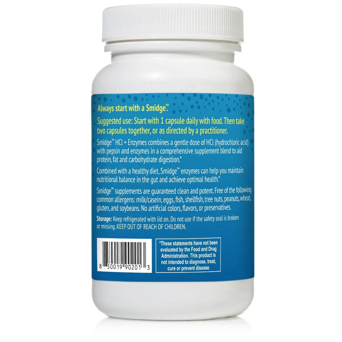 HCl + Enzymen - Smidge™ (voorheen GutZyme™ HCl) - Ergomax