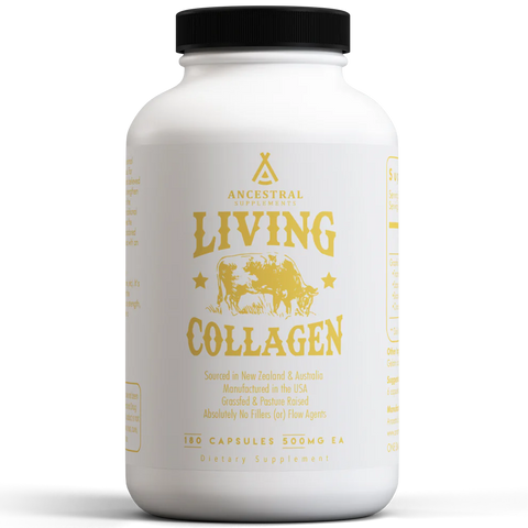 Ancestral Supplements Living Collagen, pot met 180 capsules