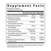 B Complex MF - 100 capsules