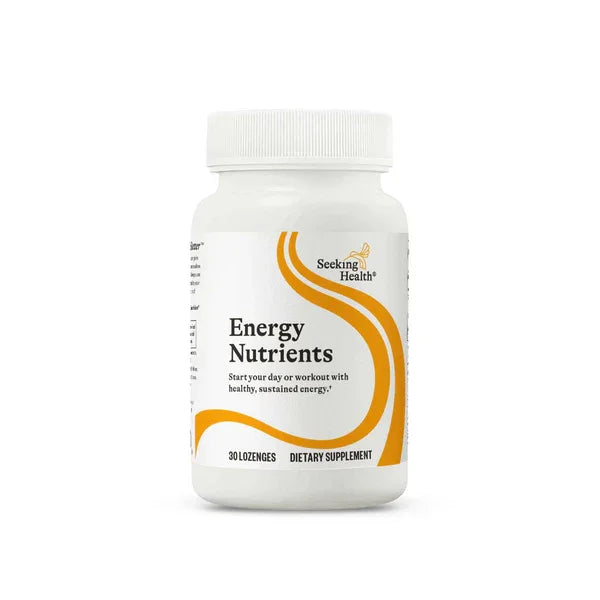 Energy Nutrients zuigtabletten – verpakking met 30 tabletten