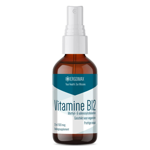 Vitamin B12 Spray - Methylcobalamin & Adenosylcobalamin - 25 ml