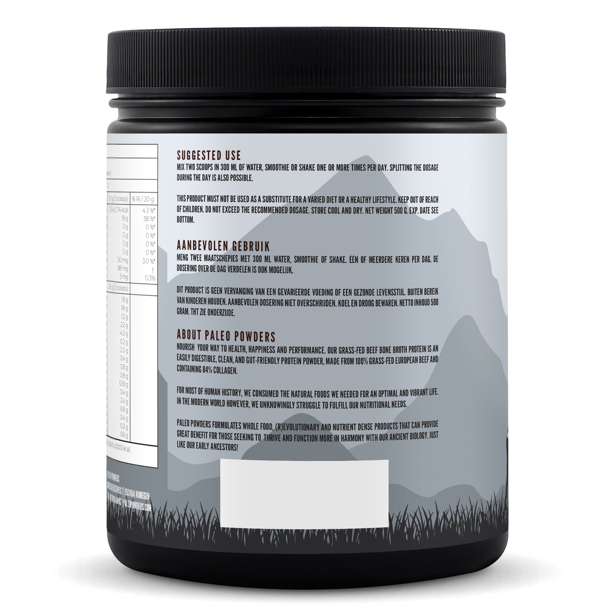 Kefir Whey - Fermentiertes Proteinpulver - 500 Gramm
