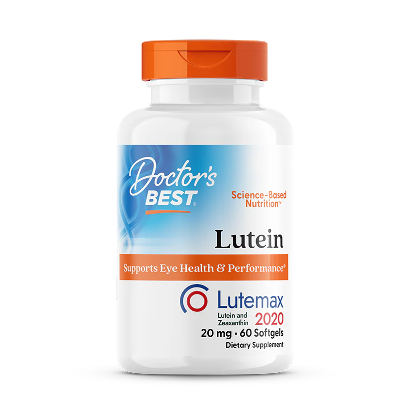 Lutein & Zeaxanthin - Lutemax® Softgels von Doctor’s Best für Augengesundheit und Leistung.