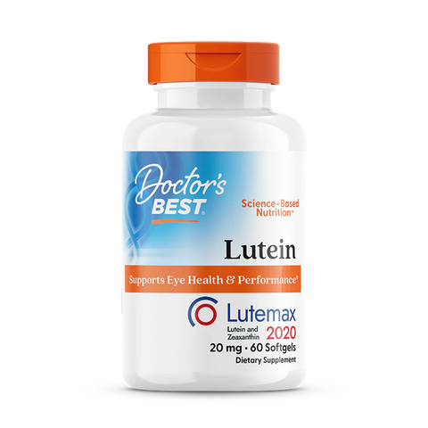 Luteïne & Zeaxanthine - Lutemax® softgels van Doctor’s Best voor ooggezondheid en prestatie.