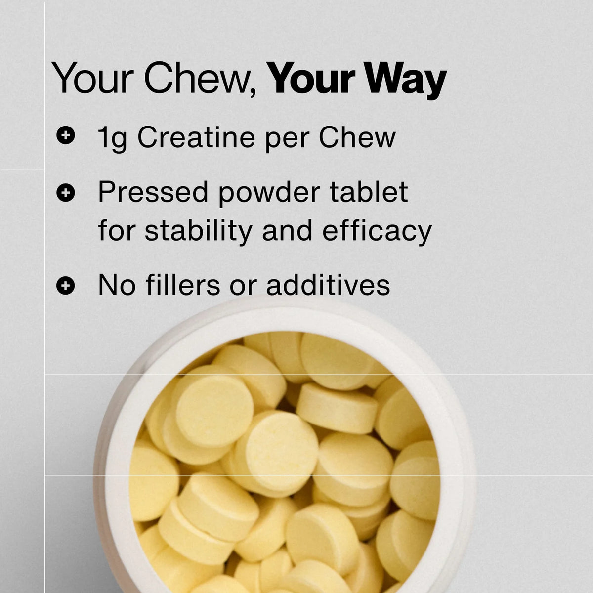 Creatine Chews - 150 Kautabletten