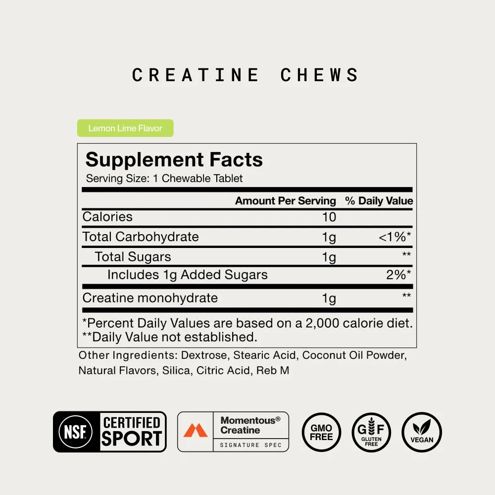 Creatine Chews - 150 Kautabletten