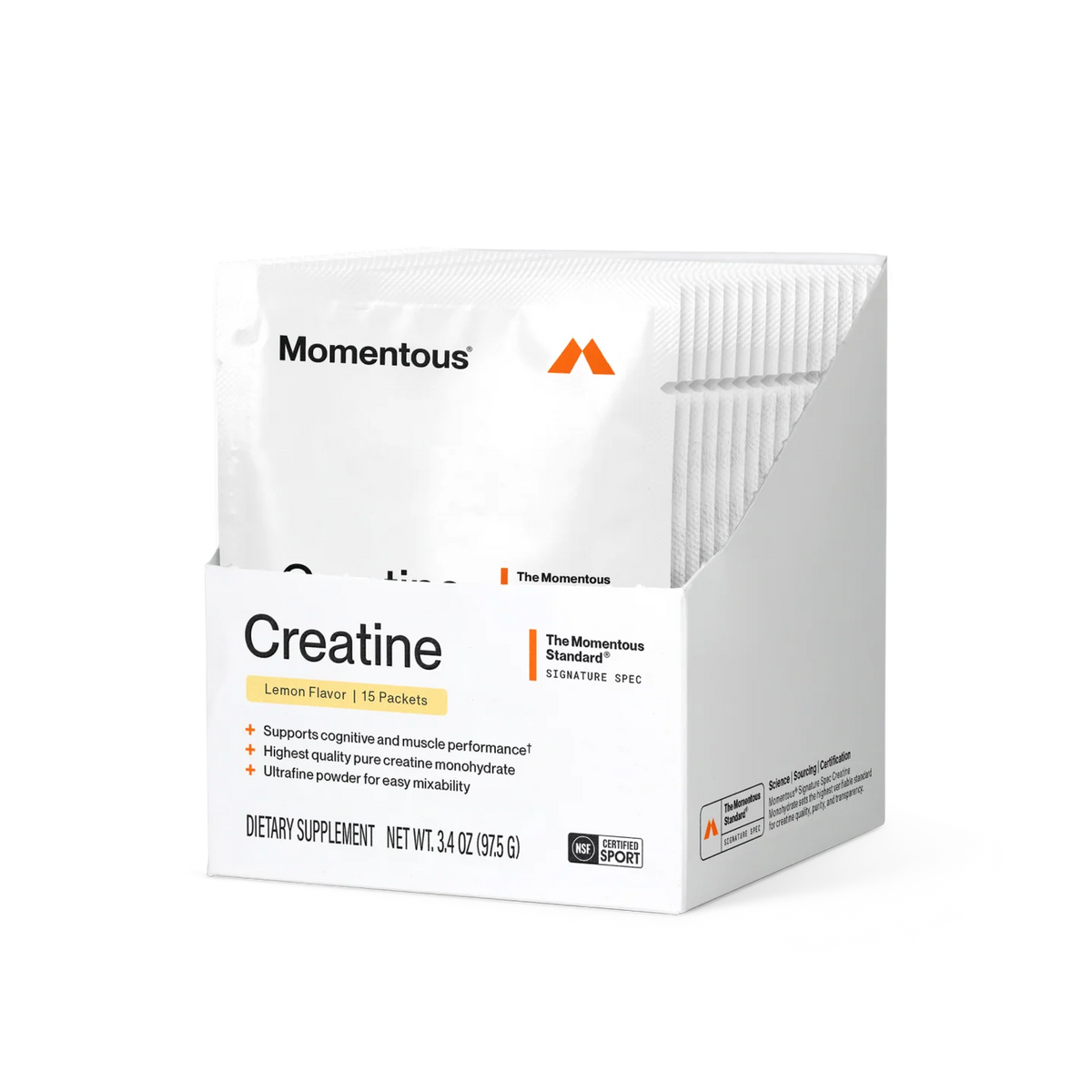 Momentous Creatine Travel Packs, productfoto 2