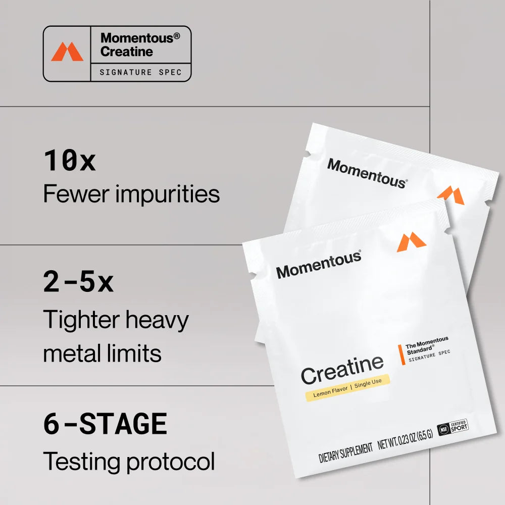 Momentous Creatine Travel Packs, productfoto 9