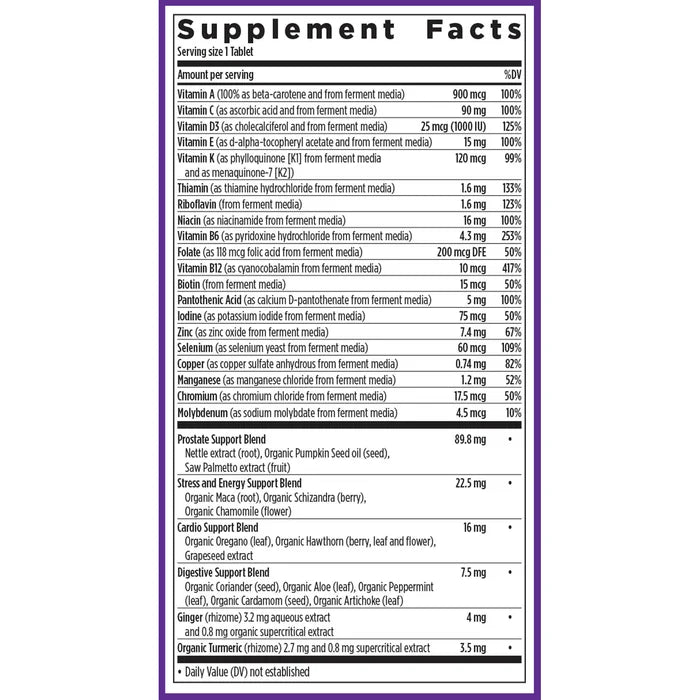 Every Man™'s One Daily 40+ Multivitaminen - 48 Tabletten