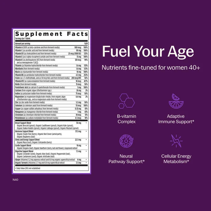 Every Woman™'s One Daily 40+ Multivitaminen - 48 tabletten