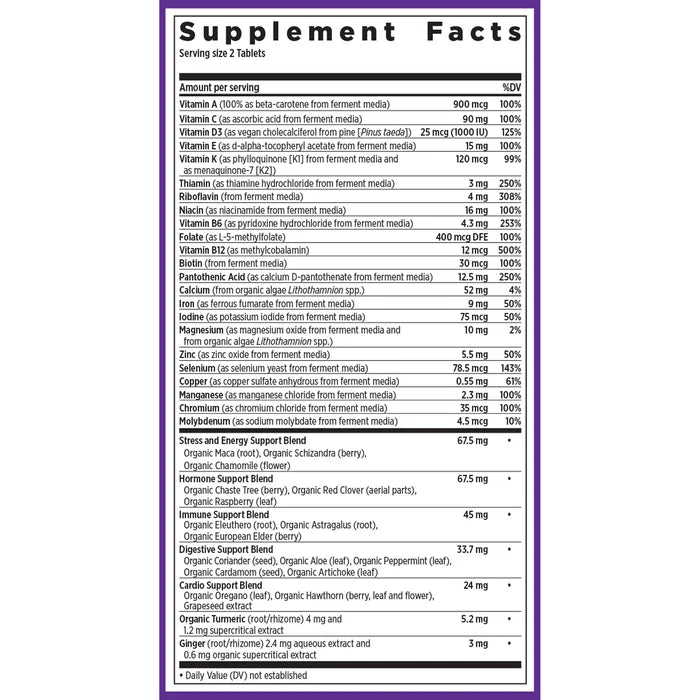 Women's Advanced Multi - 72 Tabletten