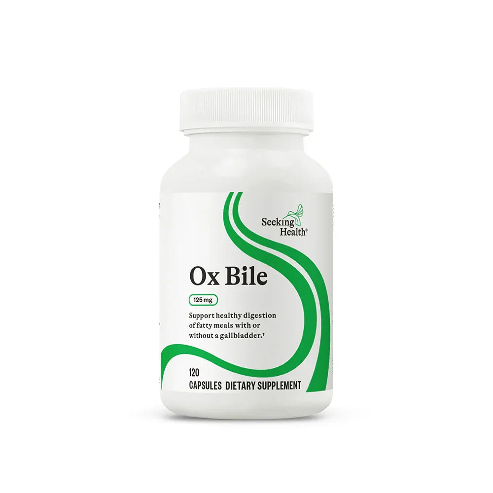 Ox Bile Rindergalle-Kapseln – Packung mit 120 Kapseln