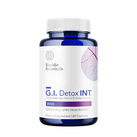 Biocidin G.I. Detox Darmreinigungs-Supplement in der Verpackung