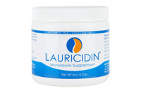 Lauricidin Monolaurin Supplement in der Verpackung