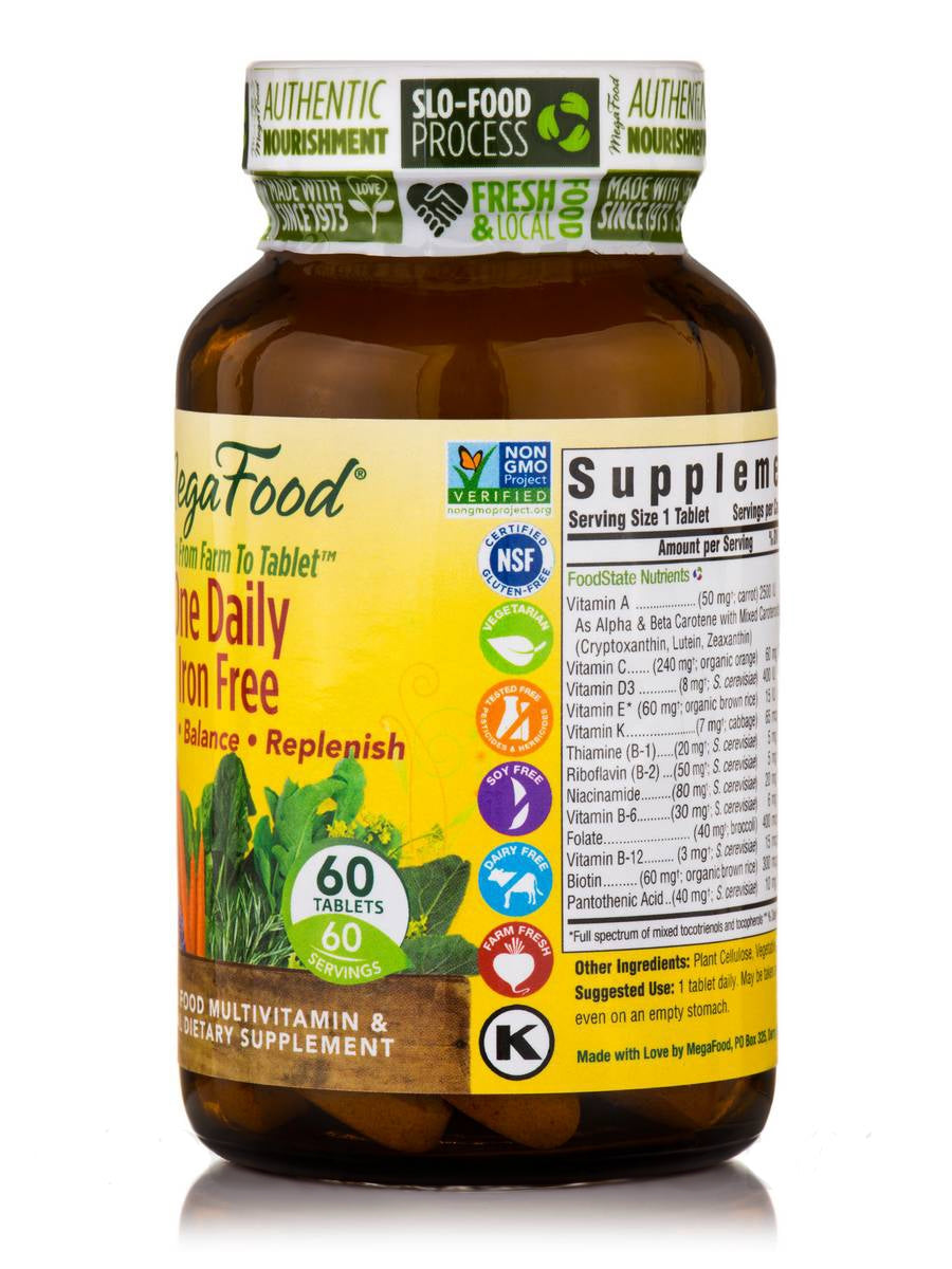 One Daily - Multivitaminen zonder IJzer - Ergomax