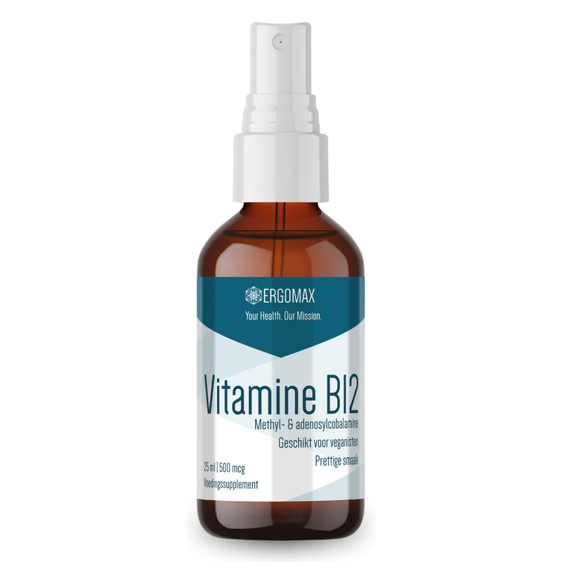 Vitamin B12 Spray - Methylcobalamin & Adenosylcobalamin - 25 ml