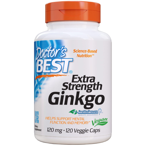 Doctor's Best - Ginkgo Biloba Extract - ProfileProven® 