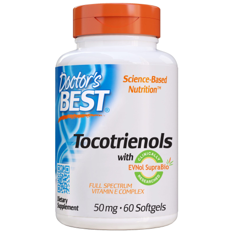 Doctor's Best - Vitamine E - Volledig Spectrum - Tocomin SupraBio®