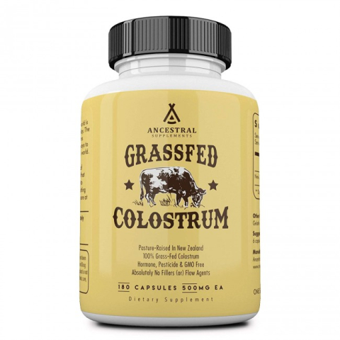 Ancestral Supplements - Grassfed Colostrum - 180 capsules