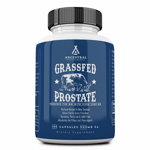 Ancestral Supplements - Rinderprostata - grasgefüttert - 180 Kapseln