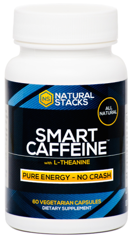 Natural Stacks - Koffein - Smart Caffeine - 60 vegetarische Kapseln