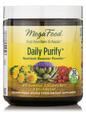 MegaFood - Daily Purify - Detox Pulver Formulierung - 59 gramm