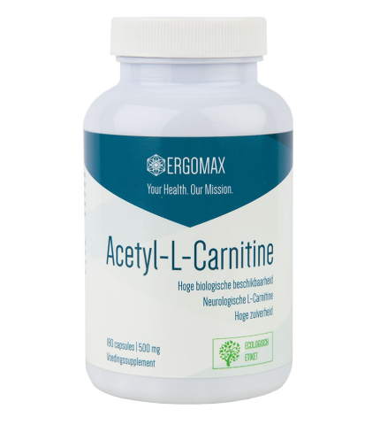Ergomax - Acetyl-L-Carnitin - 180 Kapseln