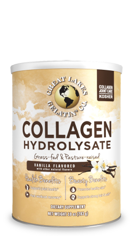 Gelatine (grasgefüttert) - Collagen Hydrolysat - Vanillegeschmack