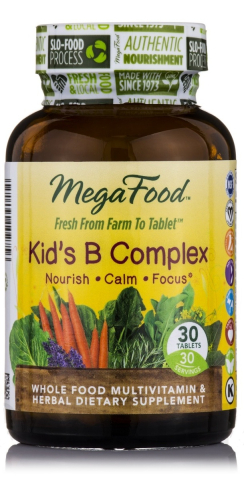 MegaFood - Kid's B Komplex - Natürlicher Vitamin B Komplex - 30 tabletten