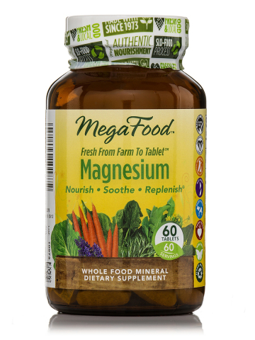 MegaFood - Natürliches Magnesium - 60 Tabletten