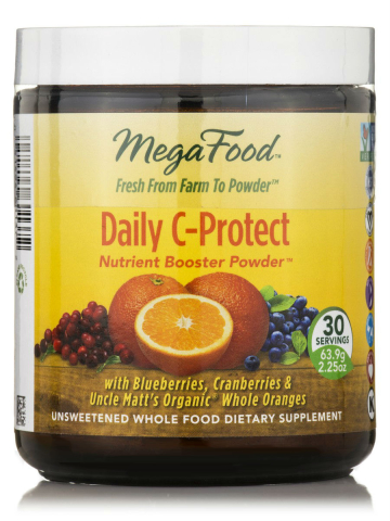 MegaFood - Natürliches Vitamin C Pulver Formulierung - 64 Gramm