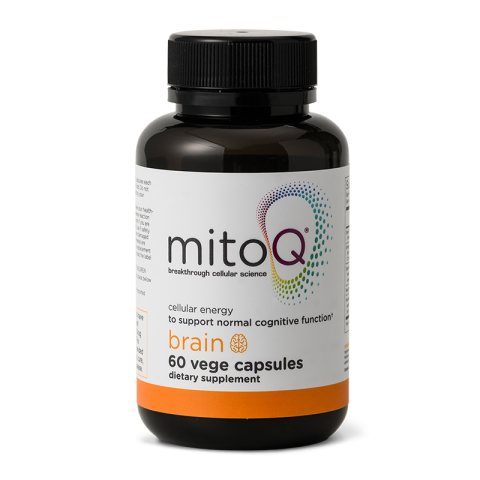 MitoQ® Gehirn – Mitoquinol Mesylat spezifisch für das Gehirn - 60 Kapseln