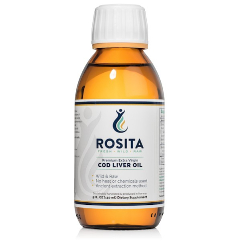 Rosita Real Foods - Extra Virgin Kabeljau Lebertran - 150 ml