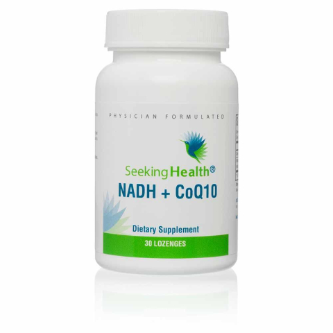 Seeking Health - NADH + CoQ10 - 30 Zuigtabletten